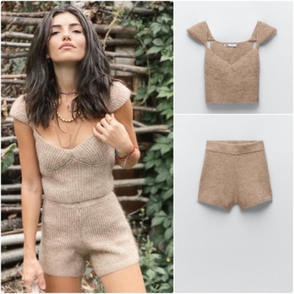 Zara Wool Blend Knit Set - Picture 7 of 14